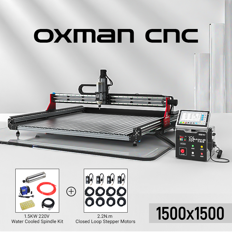 BulkMan3D 1500x1500 OX MAN CNC - Ddcs V4.1 4 Axis Cnc Offline Controller 评论和价格