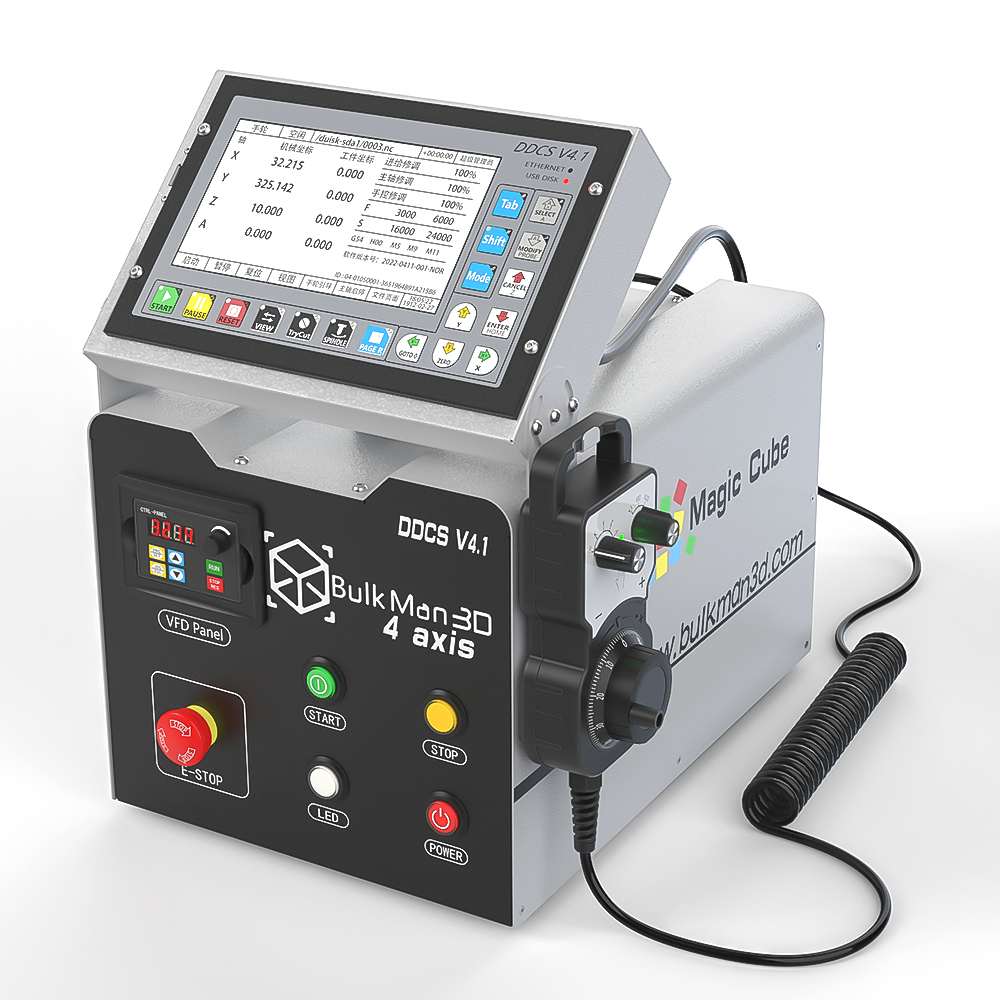 BulkMan3D 1500x1500 OX MAN CNC - Ddcs V4.1 4 Axis Cnc Offline Controller 评论和价格