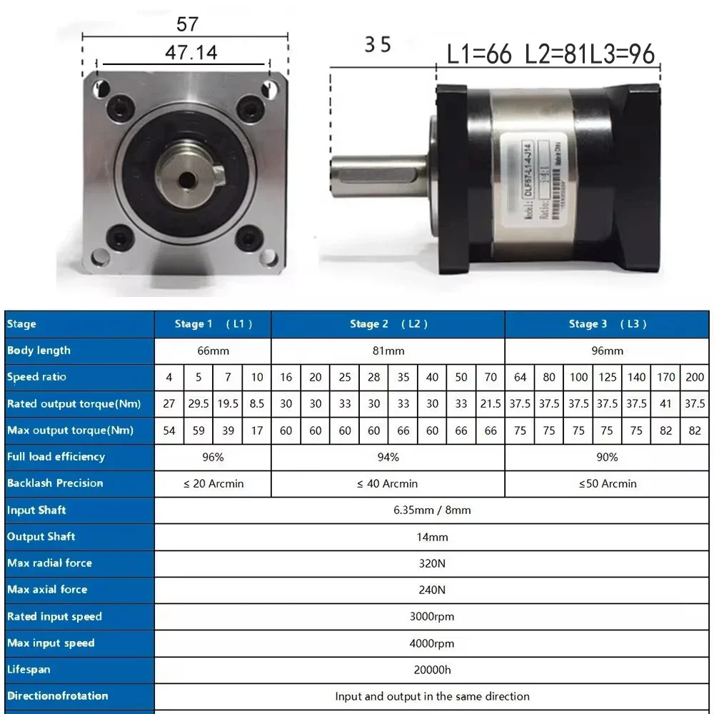Planetary Gearbox 57 Motor TB6 - Nema 23 Closed Loop Stepper Motor Driver Kit 评论和价格