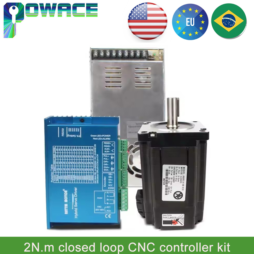 【EU】 2N.m Nema23 Closed Loop S - Nema 23 Closed Loop Stepper Motor Driver Kit 评论和价格