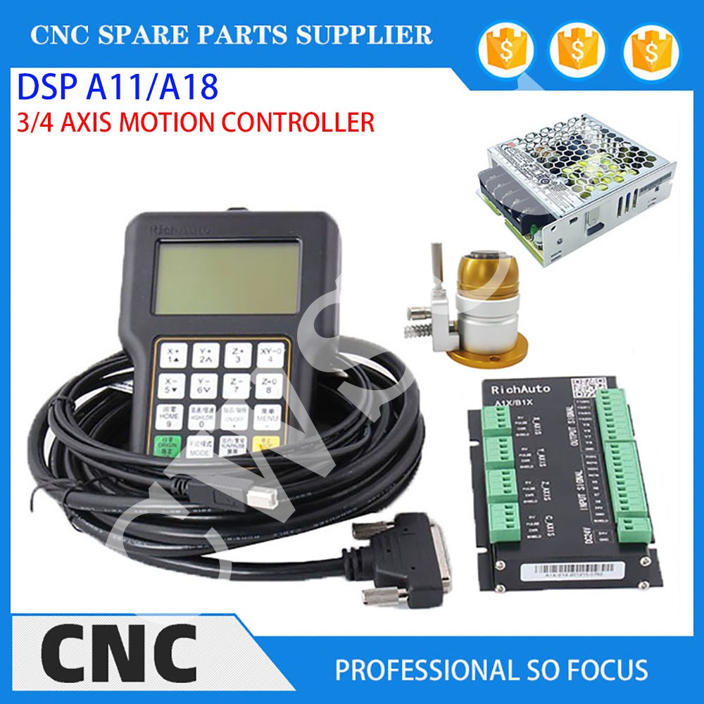 3-axis 4-axis CNC machine tool - Richauto A11 Dsp Controller 3 Axis 评论和价格