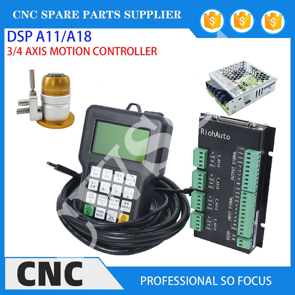 3-axis 4-axis CNC machine tool - Richauto A11 Dsp Controller 3 Axis 评论和价格