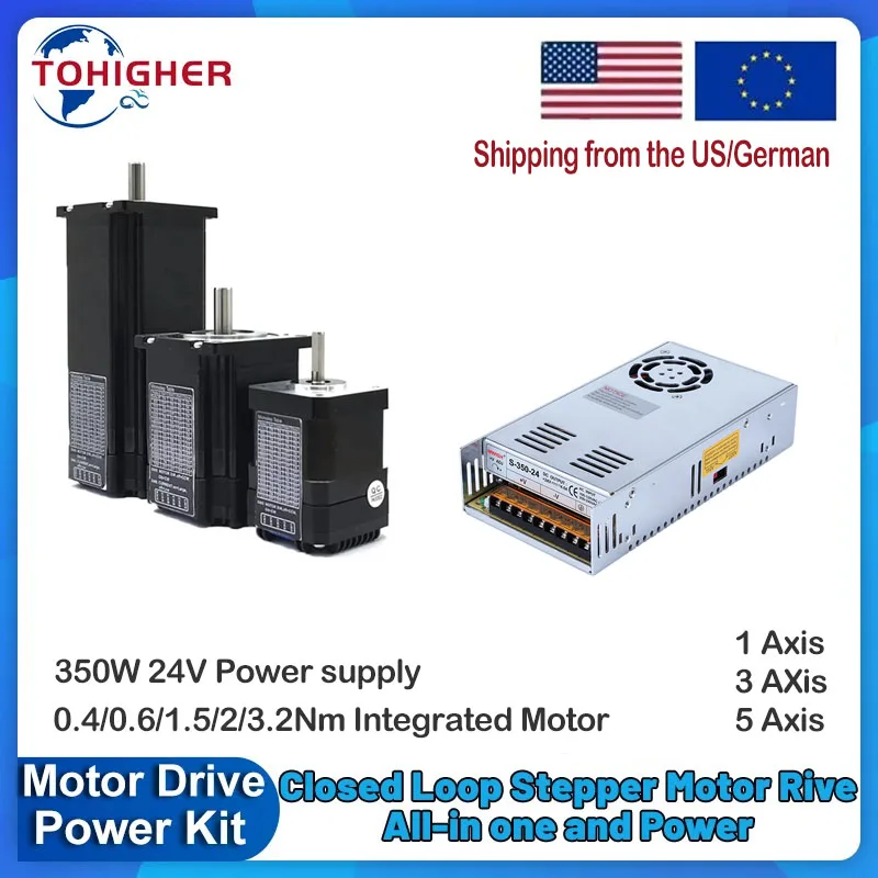 Nema17 Nema23 Stepper Motor Dr - Nema 23 Closed Loop Stepper Motor Driver Kit 评论和价格