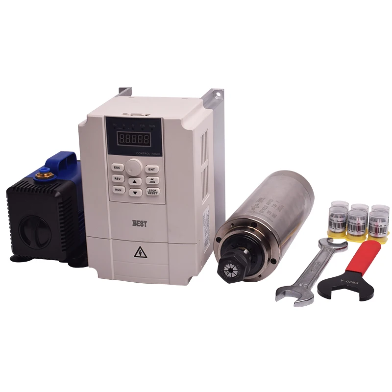 Cheap Price High Speed GDZ Spi - 2.2Kw Water Cooled Spindle Kit Vfd 评论和价格