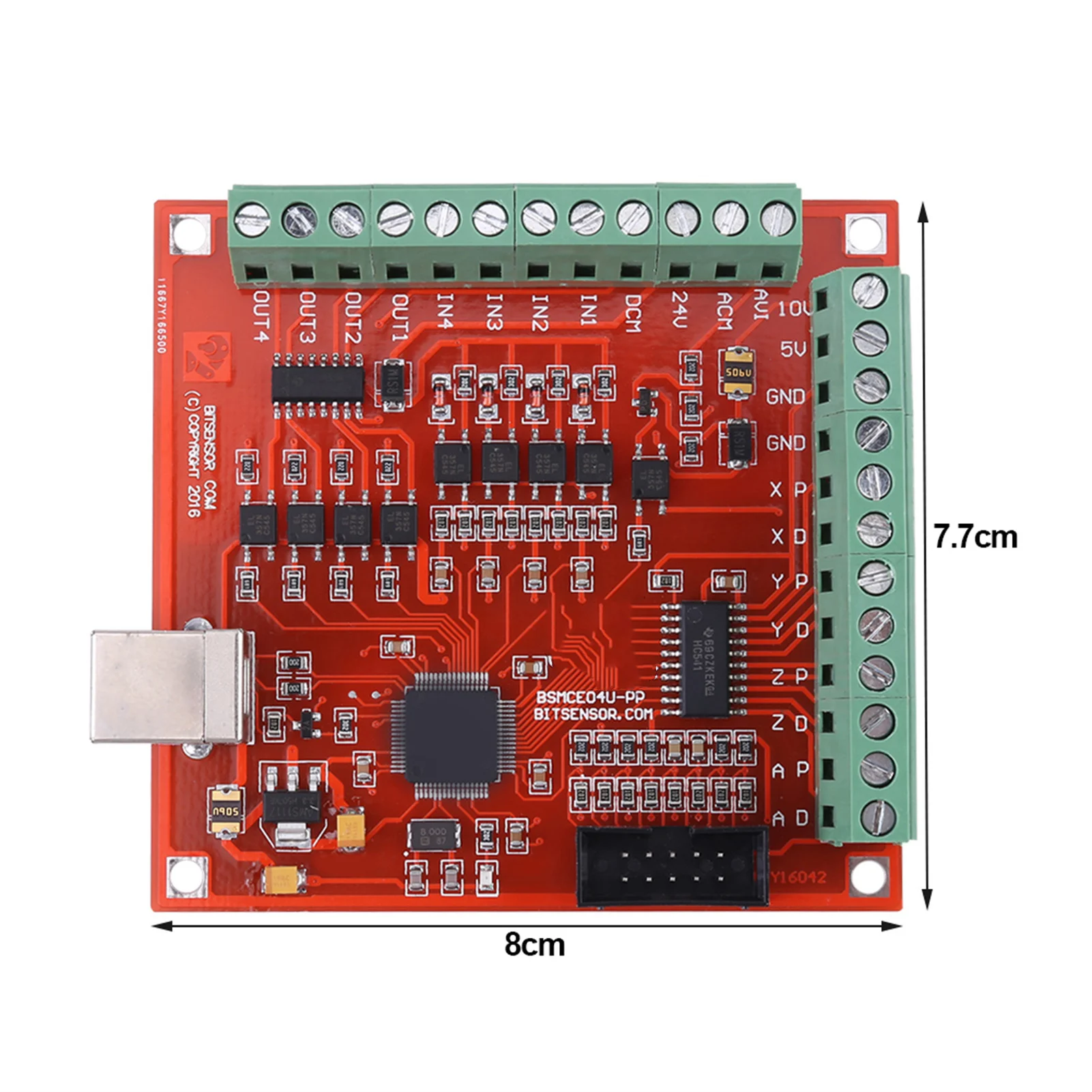 4-Axis USB CNC Controller Card - Mach3 Usb Cnc Controller 4 Axis 100Khz 评论和价格