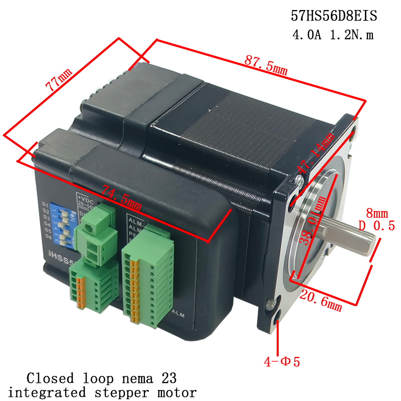 Nema 23 Integrated Closed-loop - Nema 23 Closed Loop Stepper Motor Driver Kit 评论和价格