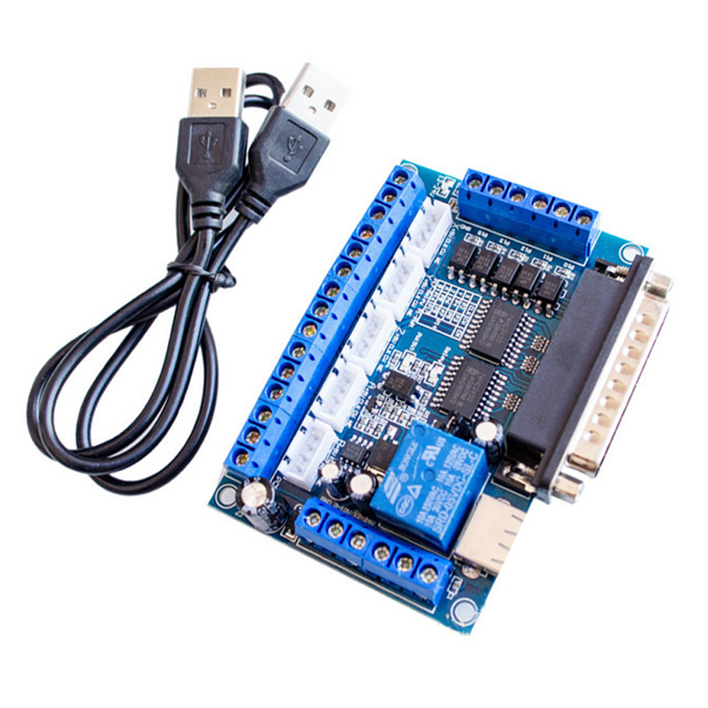 5 Axis CNC Interface Adapter B - 5 Axis Cnc Breakout Board Interface Mach3 评论和价格
