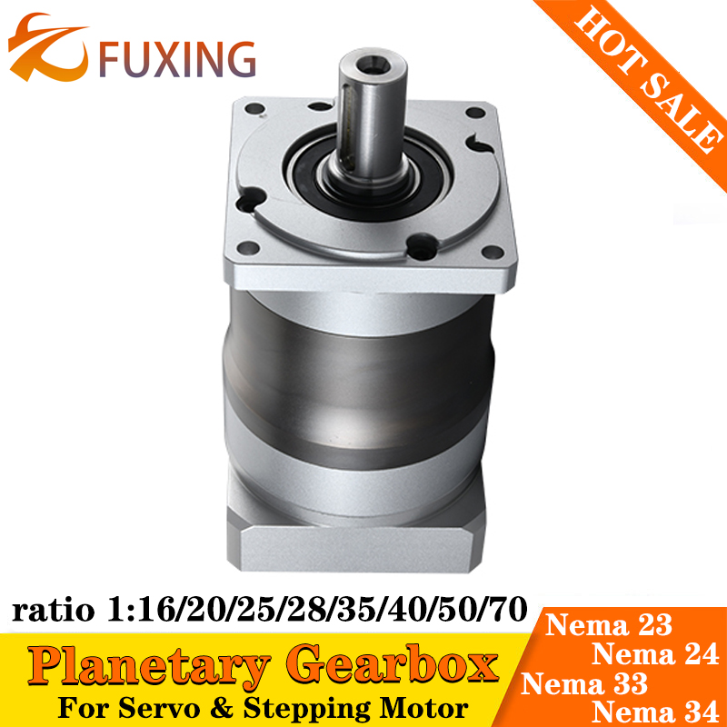 PLF85A Ratio 5:1 10:1 20:1 40: - Planetary Gearbox Reducer Nema 23 34 评论和价格