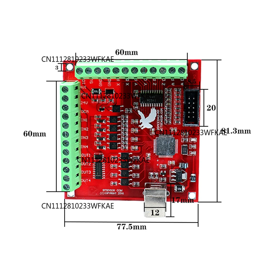 Breakout Board CNC USB MACH3 1 - Mach3 Usb Cnc Controller 4 Axis 100Khz 评论和价格