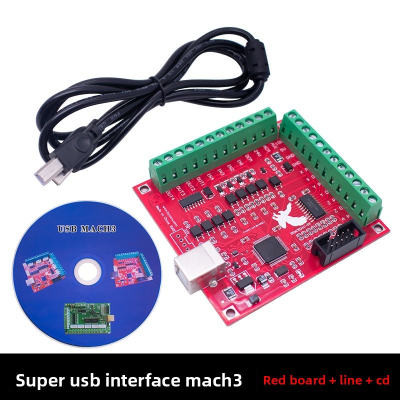 Breakout board CNC USB MACH3 1 - Mach3 Usb Cnc Controller 4 Axis 100Khz 评论和价格