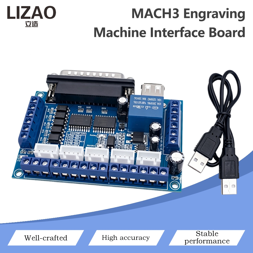 MACH3 CNC Breakout Board 5 Axi - 5 Axis Cnc Breakout Board Interface Mach3 评论和价格