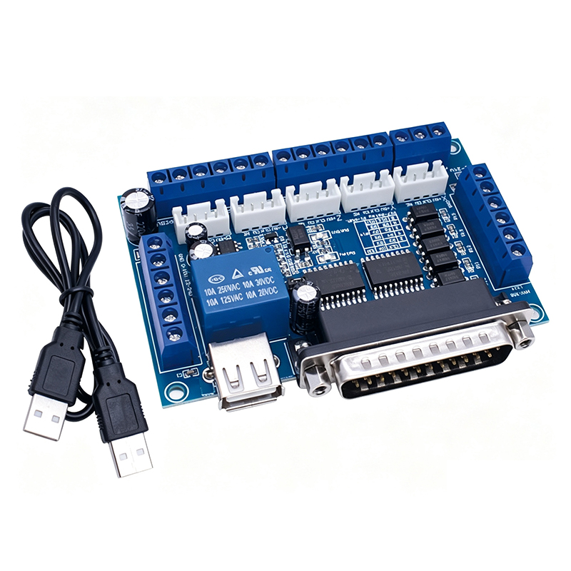 MACH3 CNC Breakout Board 5 Axi - 5 Axis Cnc Breakout Board Interface Mach3 评论和价格