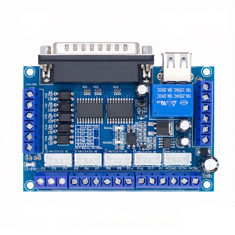 MACH3 CNC Breakout Board 5 Axi - 5 Axis Cnc Breakout Board Interface Mach3 评论和价格