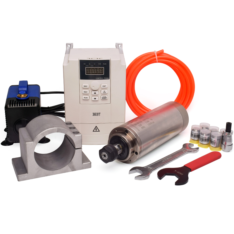 Cheap Price High Speed GDZ 2.2 - 2.2Kw Water Cooled Spindle Kit Vfd 评论和价格
